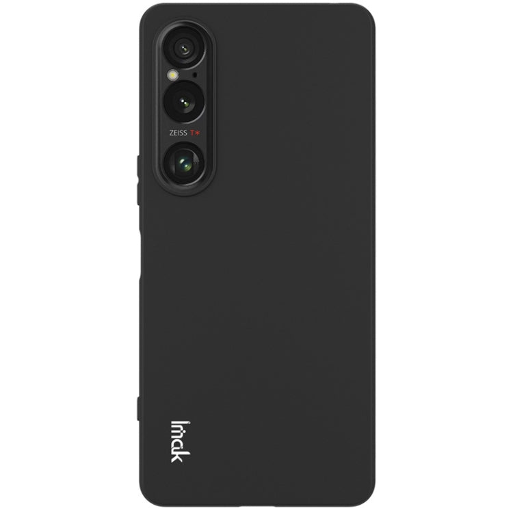 For Sony Xperia 1 VI IMAK UC-3 Series Shockproof Frosted TPU Phone Case - Black