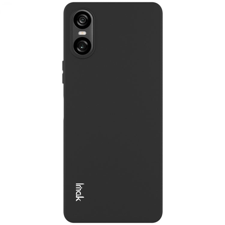 For Sony Xperia 10 VI IMAK UC-3 Series Shockproof Frosted TPU Phone Case - Black