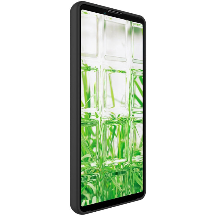 For Sony Xperia 10 VI IMAK UC-3 Series Shockproof Frosted TPU Phone Case - Black