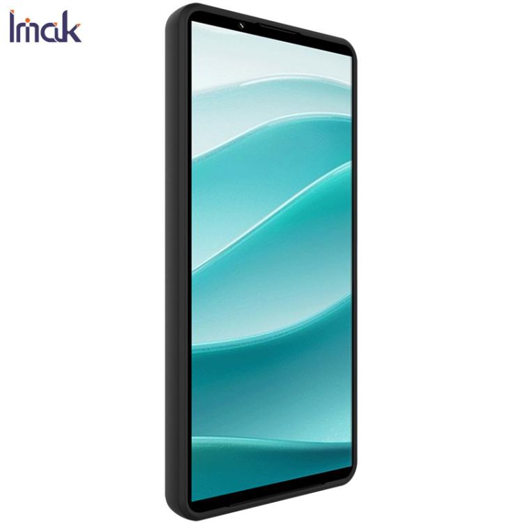 For Sony Xperia 1 VII IMAK UC-3 Series Shockproof Frosted TPU Phone Case - Black