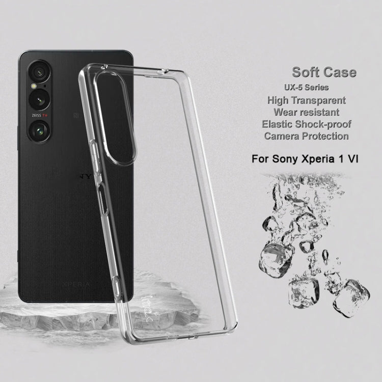 For Sony Xperia 1 VI IMAK UX-5 Series TPU Phone Case