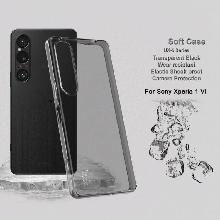 For Sony Xperia 1 VI IMAK UX-5 Series TPU Phone Case