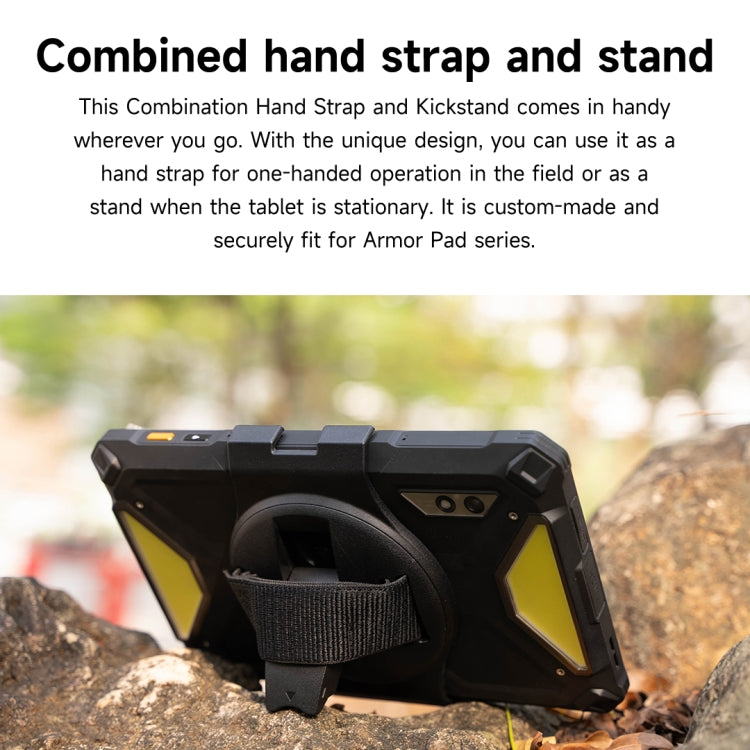 Ulefone UAS01 Tablet Hand Strap Holder for Armor Pad 3 Pro - Black