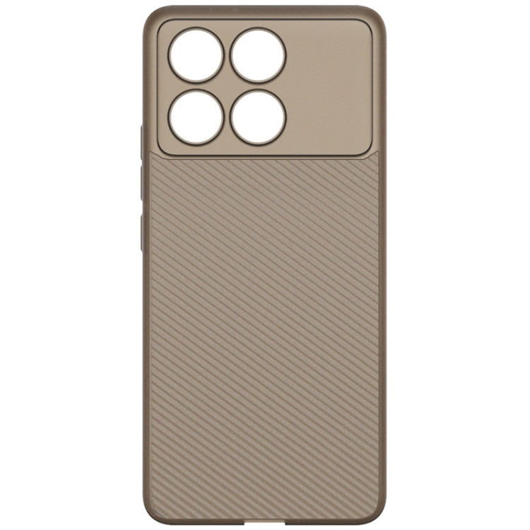 For Xiaomi Redmi K70E 5G imak 0.7mm Ultra Thin Ripple Texture Phone Case