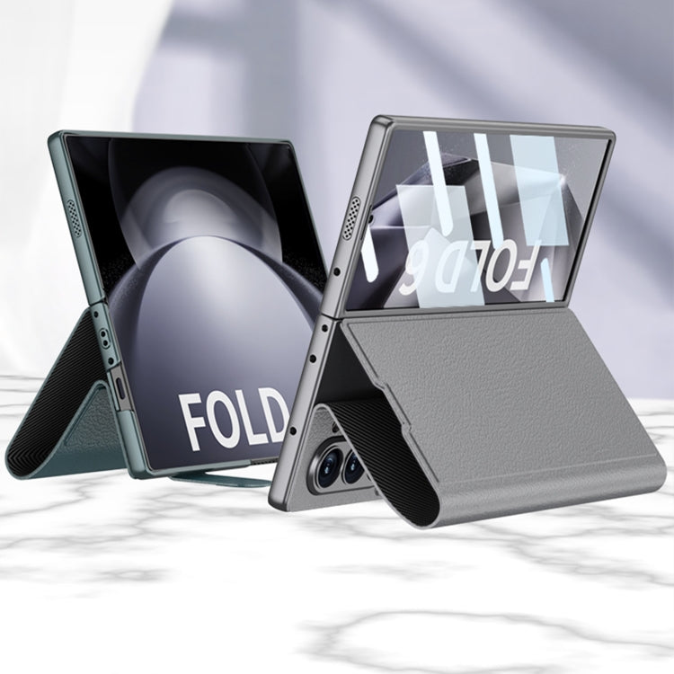 For Samsung Galaxy Z Fold6 GKK Integrated Flip Leather Phone Case