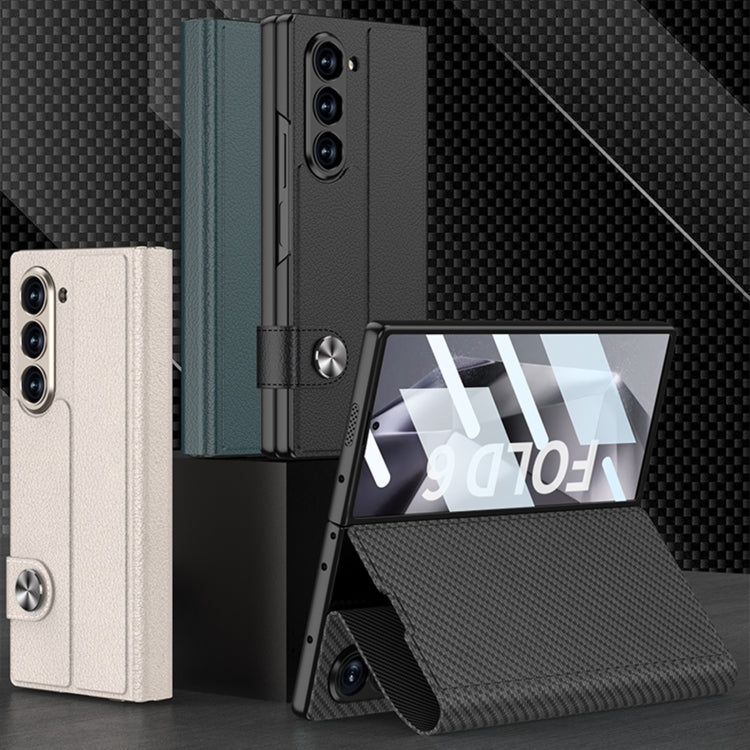 For Samsung Galaxy Z Fold6 GKK Integrated Flip Leather Phone Case