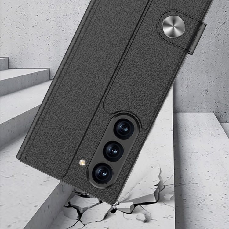For Samsung Galaxy Z Fold6 GKK Integrated Flip Leather Phone Case