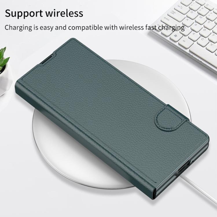 For Samsung Galaxy Z Fold7 5G GKK Integrated Flip Leather Phone Case