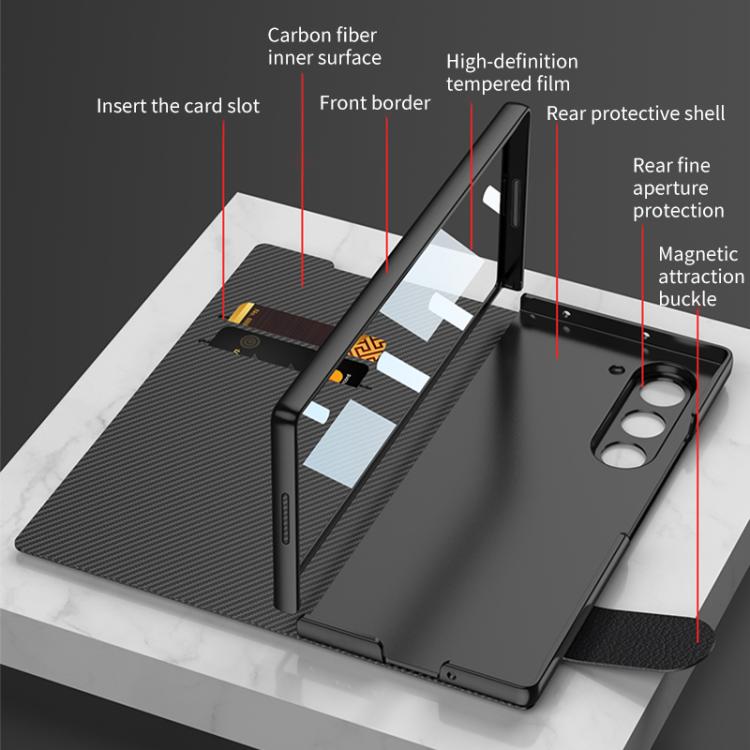 For Samsung Galaxy Z Fold7 5G GKK Integrated Flip Leather Phone Case
