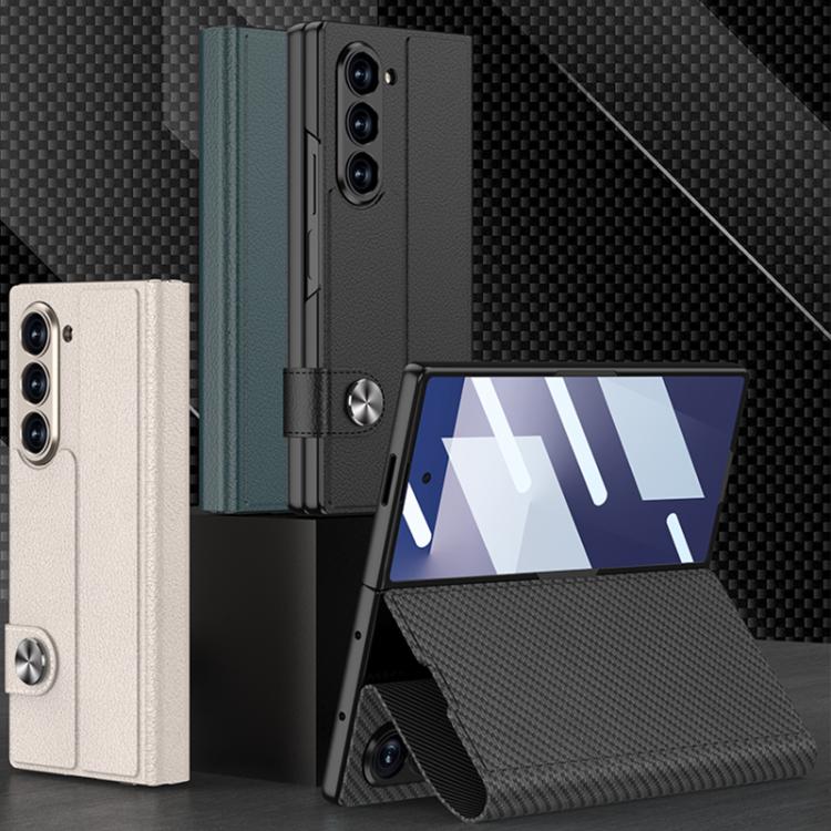 For Samsung Galaxy Z Fold7 5G GKK Integrated Flip Leather Phone Case