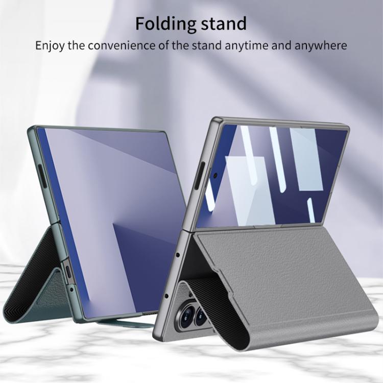 For Samsung Galaxy Z Fold7 5G GKK Integrated Flip Leather Phone Case