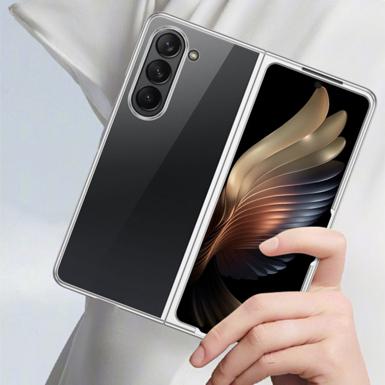 For Samsung Galaxy Z Fold6 6D Electroplating PC Shockproof Phone Case