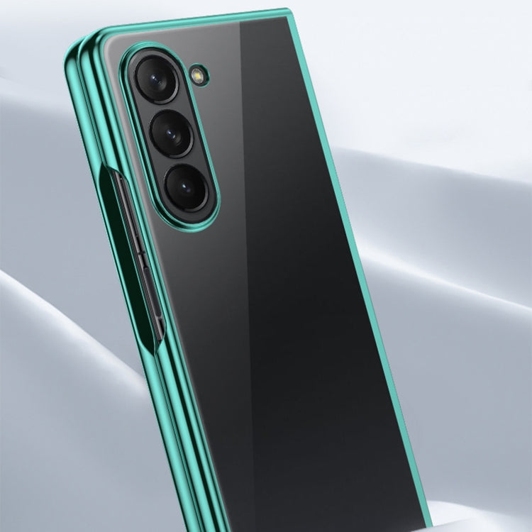For Samsung Galaxy Z Fold6 6D Electroplating PC Shockproof Phone Case
