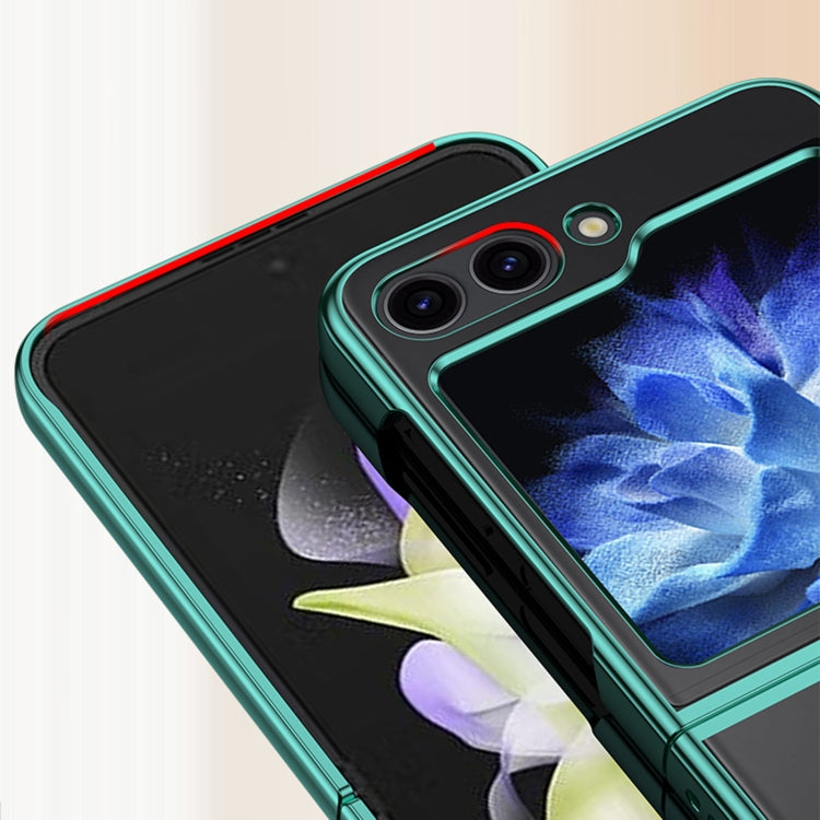 For Samsung Galaxy Z Flip6 6D Electroplating PC Shockproof Phone Case
