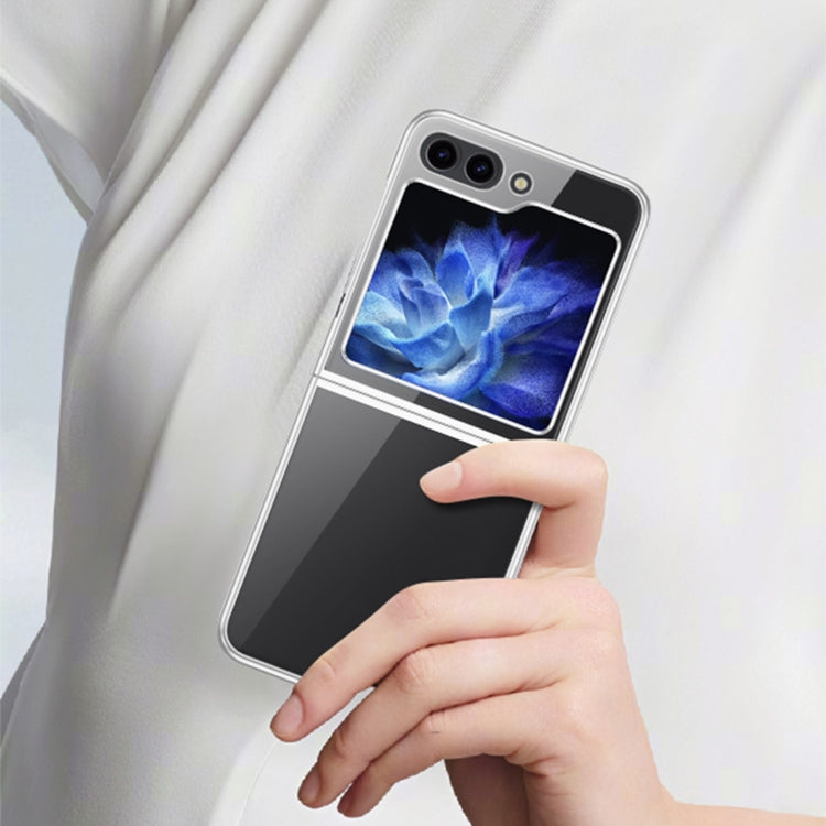 For Samsung Galaxy Z Flip6 6D Electroplating PC Shockproof Phone Case