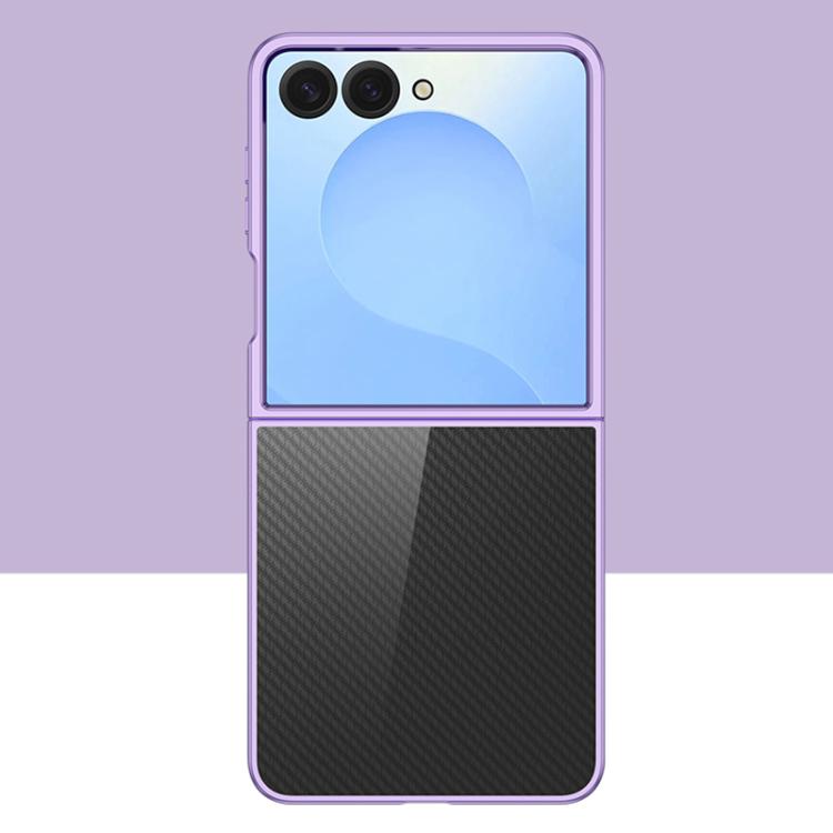 For Samsung Galaxy Z Flip7 6D Electroplating PC Shockproof Phone Case