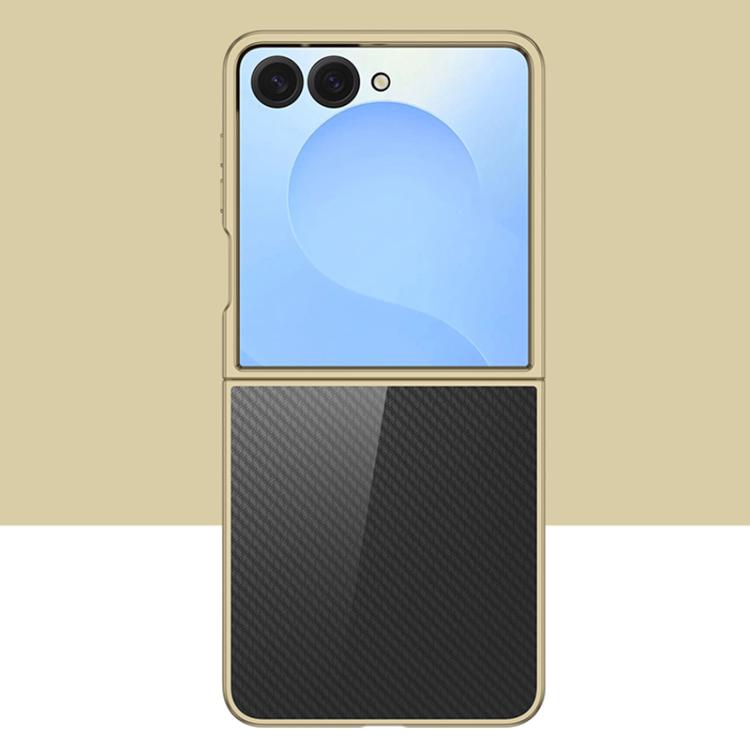 For Samsung Galaxy Z Flip7 6D Electroplating PC Shockproof Phone Case