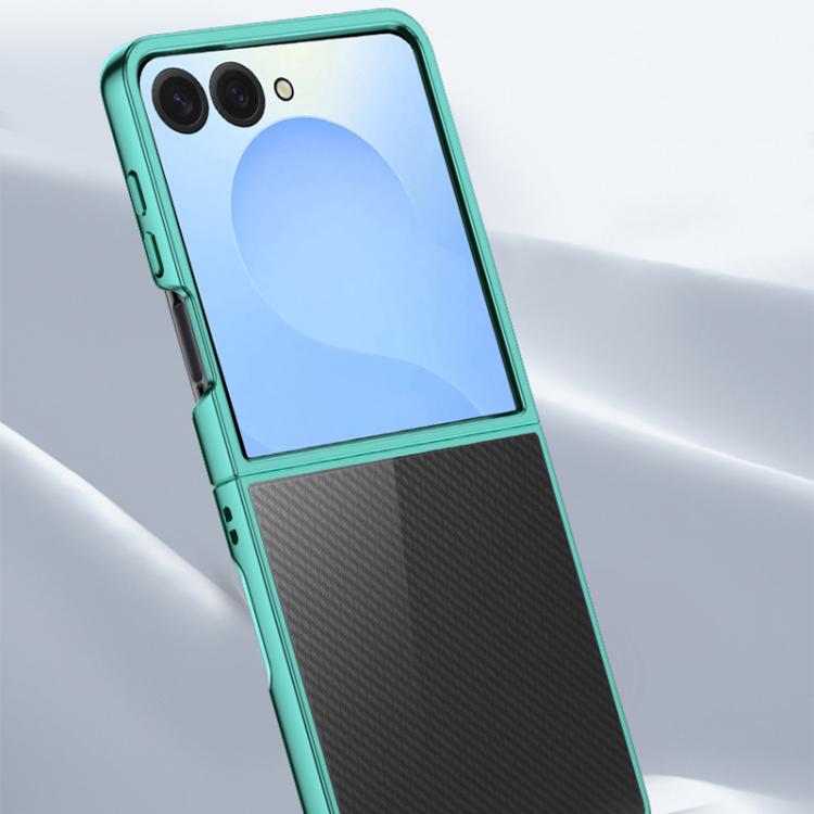 For Samsung Galaxy Z Flip7 6D Electroplating PC Shockproof Phone Case