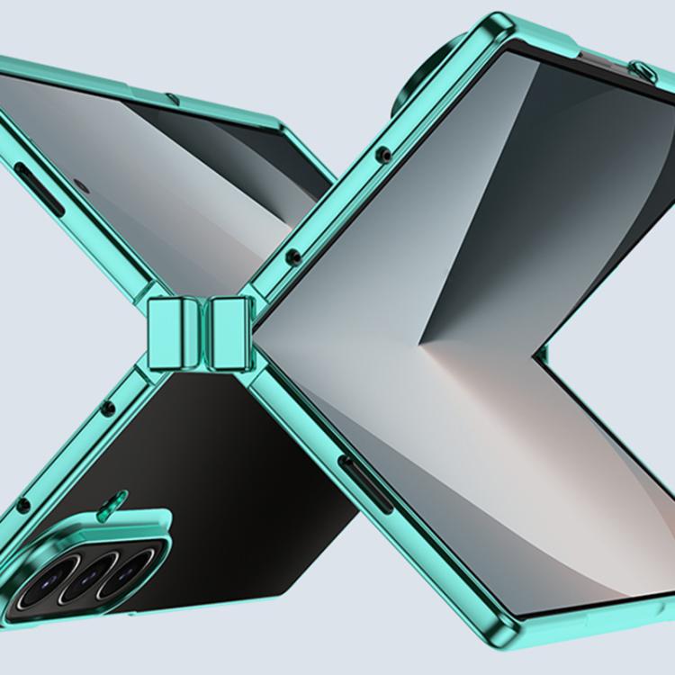For Samsung Galaxy Z Fold7 5G Three Parts 6D Electroplating PC Shockproof Phone Case