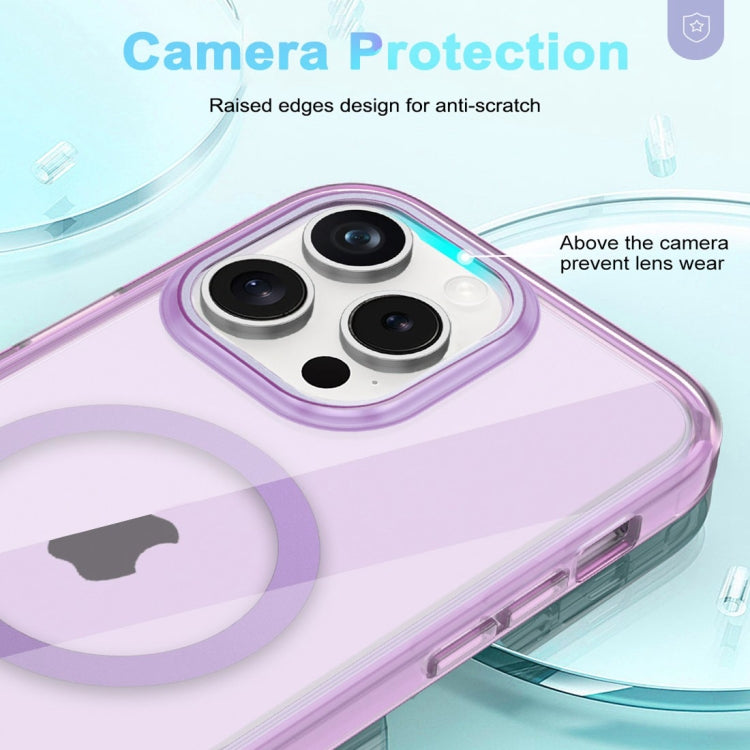 For iPhone 13 Pro Colorful MagSafe Magnetic PC Hybrid TPU Phone Case