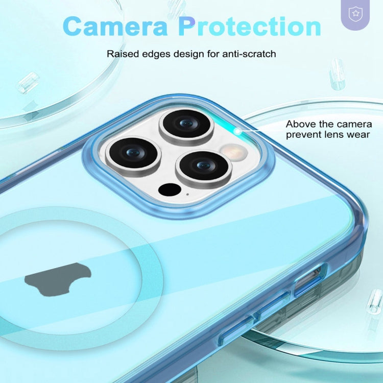 For iPhone 12 Pro Max Colorful MagSafe Magnetic PC Hybrid TPU Phone Case