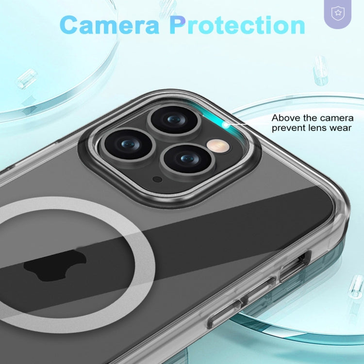 For iPhone 11 Pro Max Colorful MagSafe Magnetic PC Hybrid TPU Phone Case
