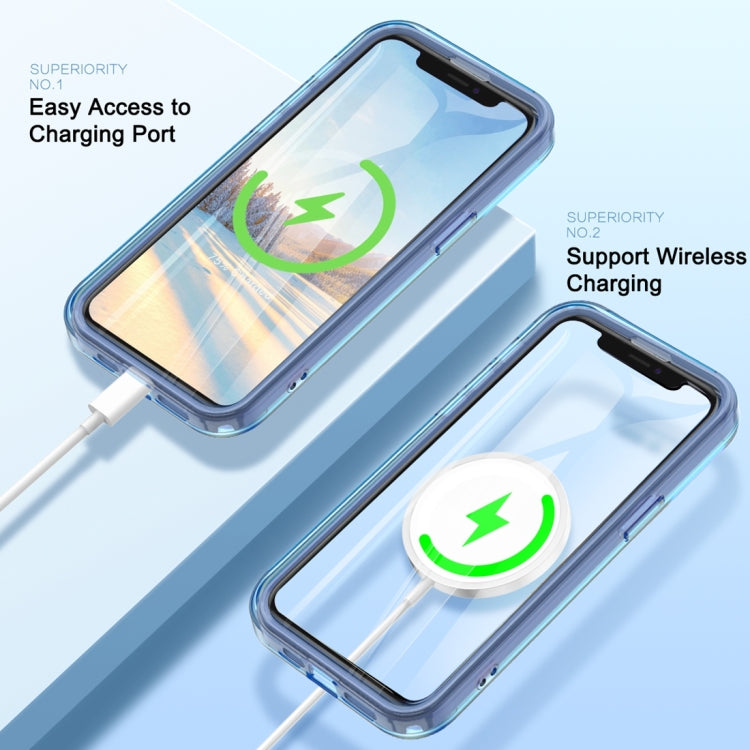 For iPhone 11 Pro Max Colorful MagSafe Magnetic PC Hybrid TPU Phone Case