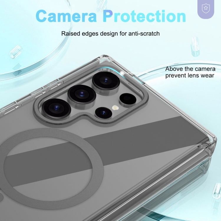 For Samsung Galaxy S24 Ultra 5G Colorful MagSafe Magnetic PC + TPU Phone Case