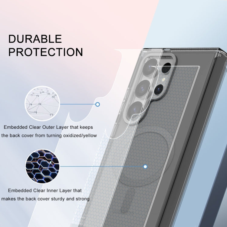 For Samsung Galaxy S24 Ultra 5G Colorful MagSafe Magnetic PC + TPU Phone Case