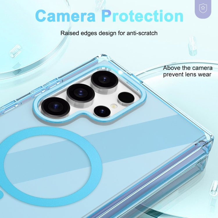For Samsung Galaxy S24 Ultra 5G Colorful MagSafe Magnetic PC + TPU Phone Case