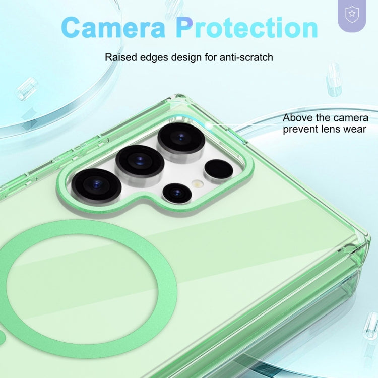 For Samsung Galaxy S24 Ultra 5G Colorful MagSafe Magnetic PC + TPU Phone Case