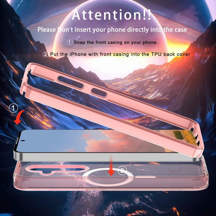 For Samsung Galaxy S24+ 5G Colorful MagSafe Magnetic PC + TPU Phone Case