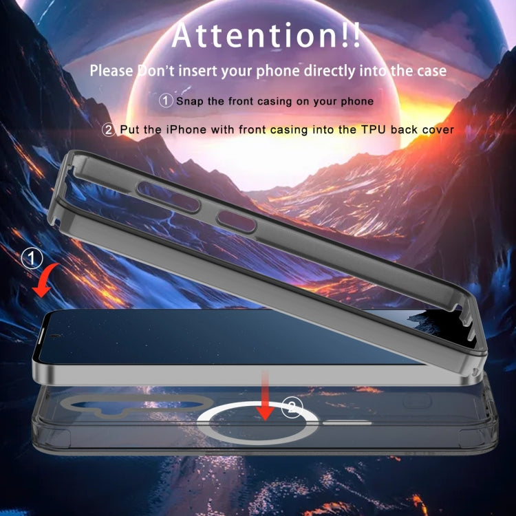 For Samsung Galaxy S24+ 5G Colorful MagSafe Magnetic PC + TPU Phone Case