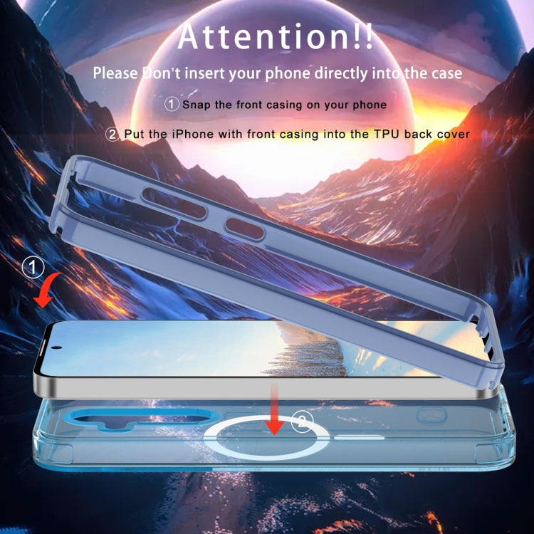 For Samsung Galaxy S24+ 5G Colorful MagSafe Magnetic PC + TPU Phone Case