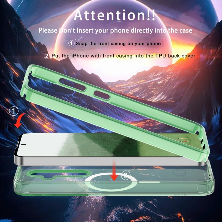 For Samsung Galaxy S24+ 5G Colorful MagSafe Magnetic PC + TPU Phone Case