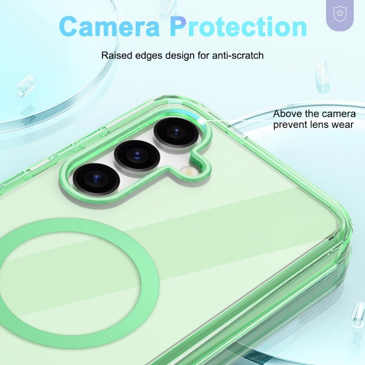 For Samsung Galaxy S24+ 5G Colorful MagSafe Magnetic PC + TPU Phone Case