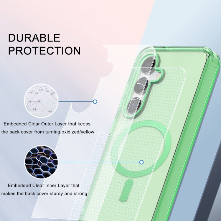 For Samsung Galaxy S24+ 5G Colorful MagSafe Magnetic PC + TPU Phone Case