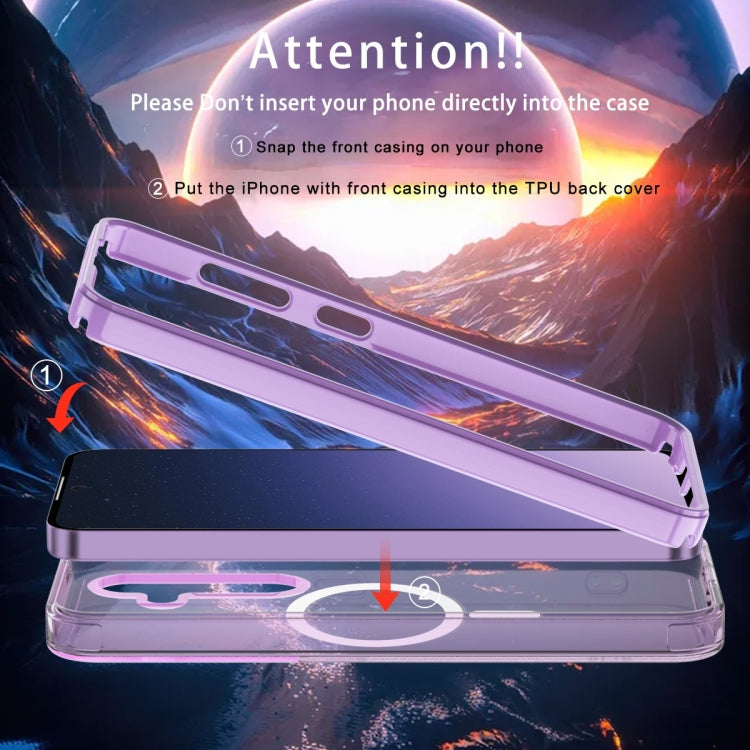 For Samsung Galaxy S24+ 5G Colorful MagSafe Magnetic PC + TPU Phone Case