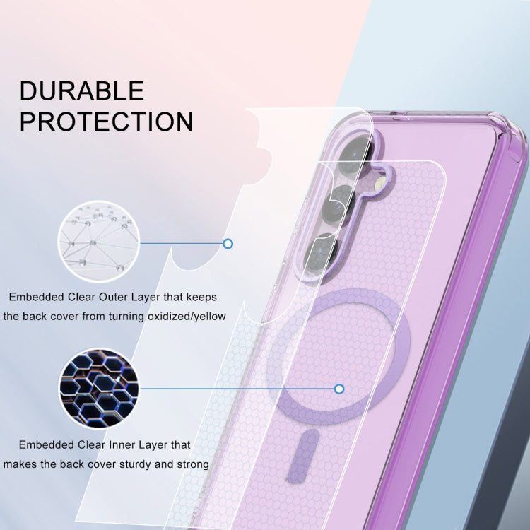 For Samsung Galaxy S24+ 5G Colorful MagSafe Magnetic PC + TPU Phone Case
