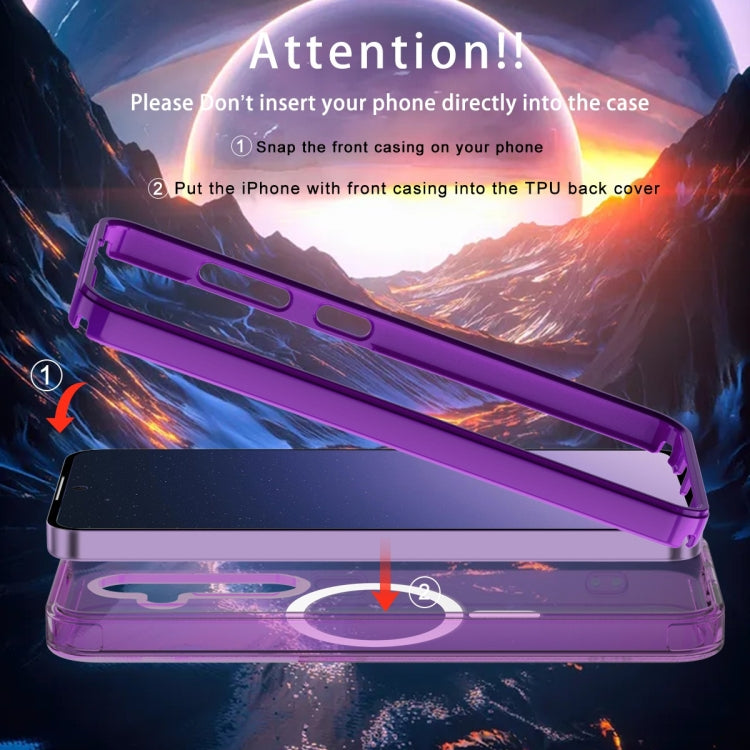 For Samsung Galaxy S24+ 5G Colorful MagSafe Magnetic PC + TPU Phone Case