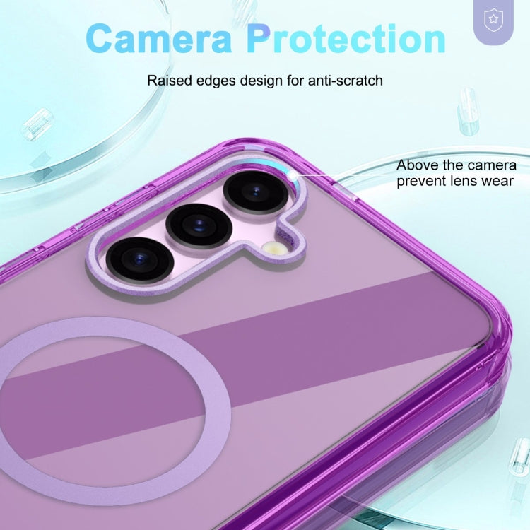 For Samsung Galaxy S24+ 5G Colorful MagSafe Magnetic PC + TPU Phone Case