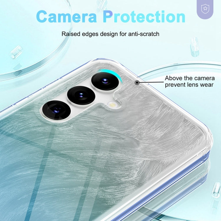 For Samsung Galaxy S24+ 5G IMD Gradient Feather PC + TPU Phone Case