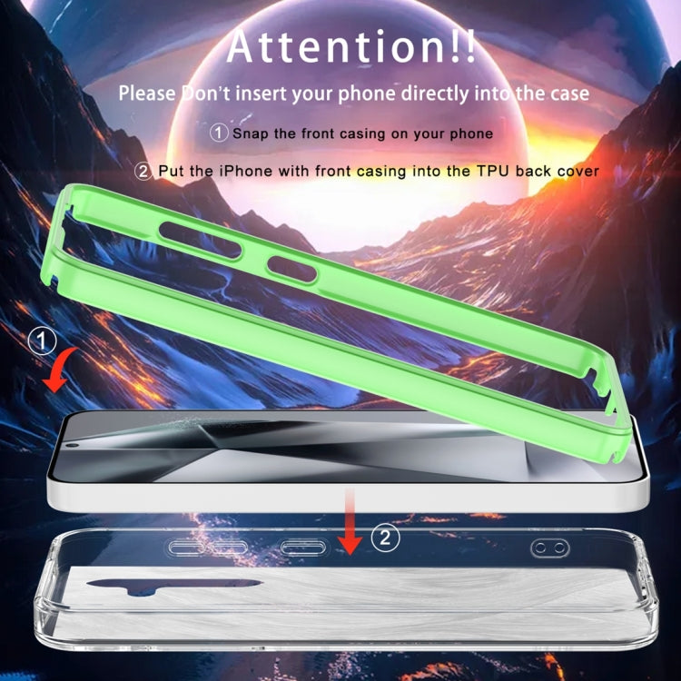 For Samsung Galaxy S24+ 5G IMD Gradient Feather PC + TPU Phone Case