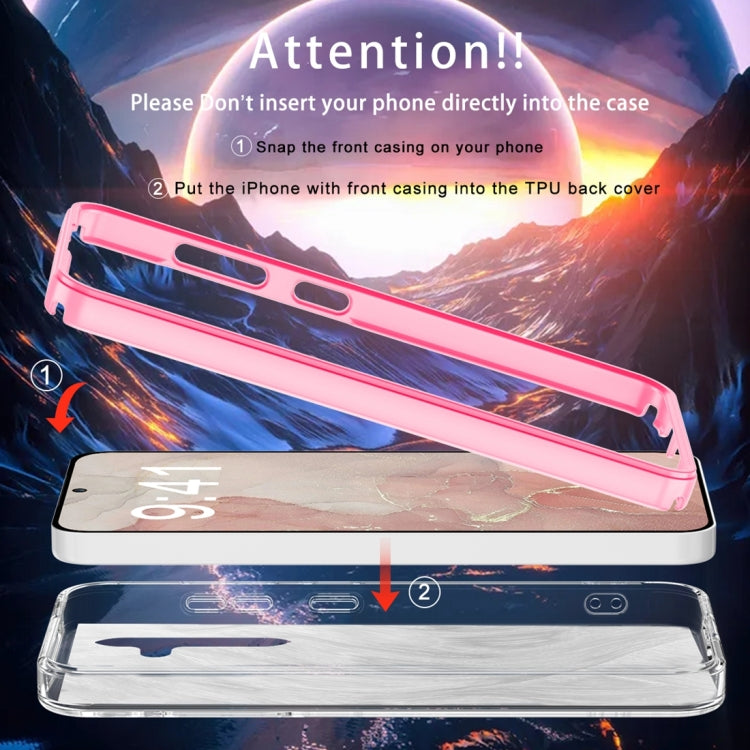 For Samsung Galaxy S24+ 5G IMD Gradient Feather PC + TPU Phone Case