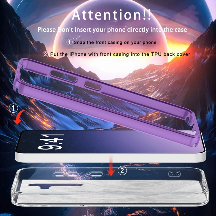 For Samsung Galaxy S24+ 5G IMD Gradient Feather PC + TPU Phone Case