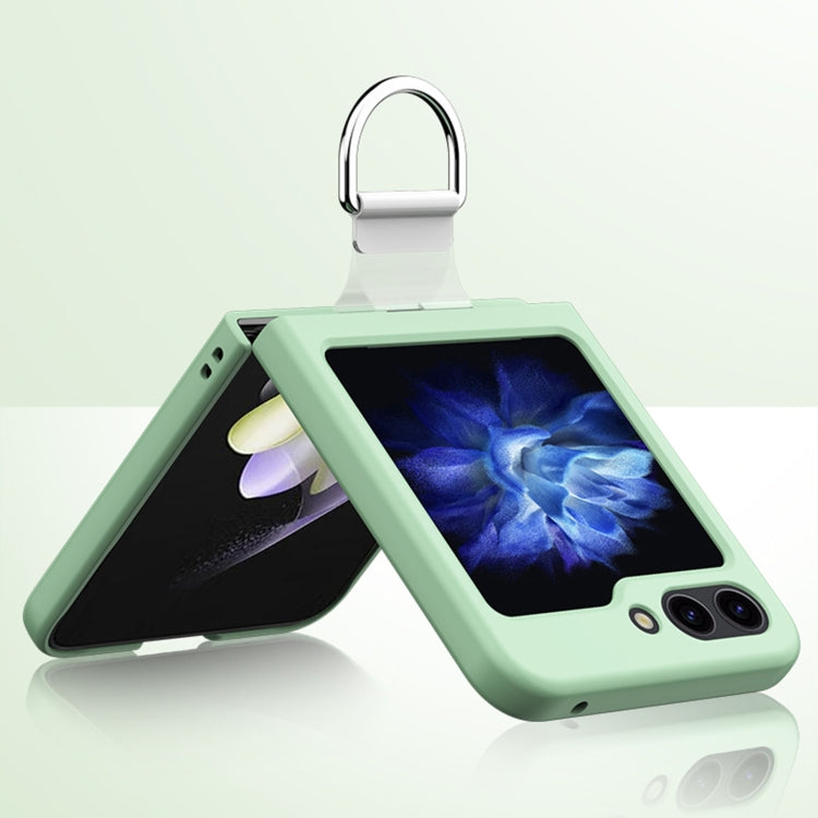 For Samsung Galaxy Z Flip6 / Flip7 FE Skin Feel PC Phone Case with Ring