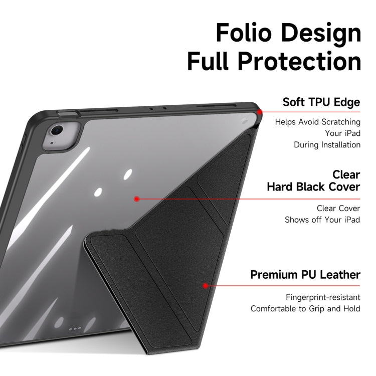 For iPad Air 13 2024 / 2025 / 2026 DUX DUCIS Magi Series Smart Leather Tablet Case