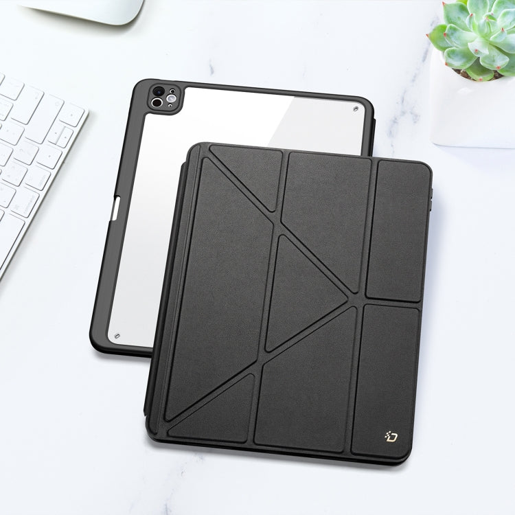 For iPad Pro 11 2025 / 2024 DUX DUCIS Magi Series Smart Leather Tablet Case