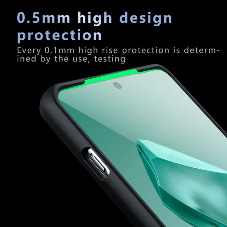 For OnePlus 12 Armor Precise Hole PC Hybrid TPU Phone Case - Transparent