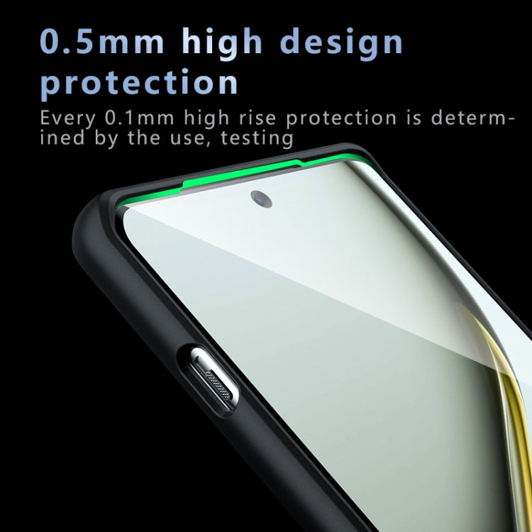 For OnePlus Ace 3 Pro Armor Precise Hole PC Hybrid TPU Phone Case - Transparent